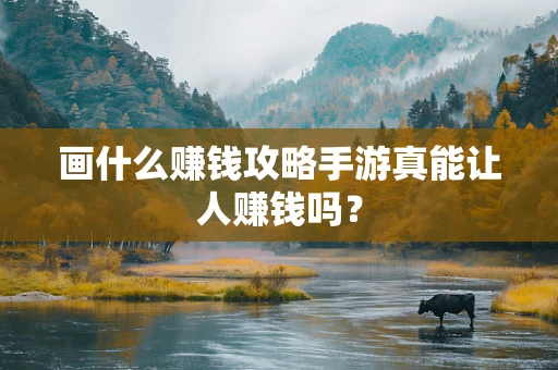 画什么赚钱攻略手游真能让人赚钱吗？