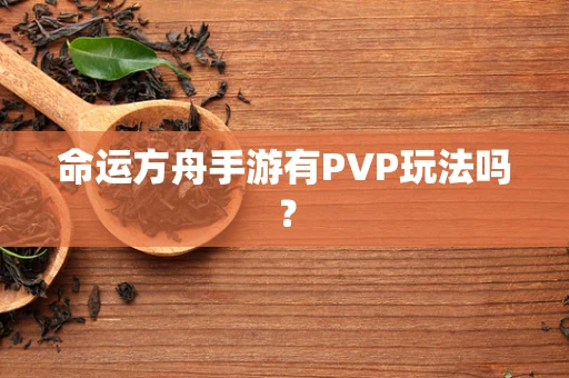 命运方舟手游有PVP玩法吗？