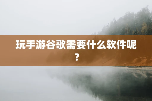 玩手游谷歌需要什么软件呢？