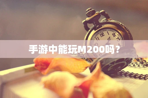 手游中能玩M200吗？