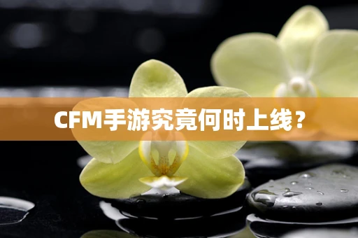 CFM手游究竟何时上线？