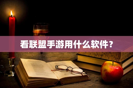 看联盟手游用什么软件？
