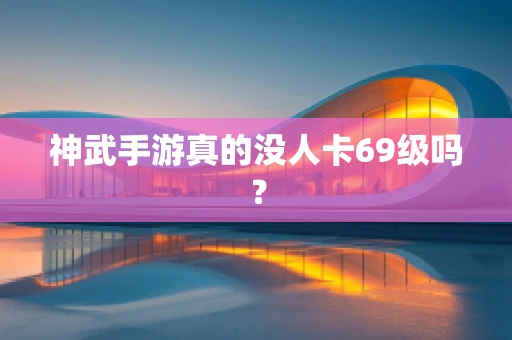 神武手游真的没人卡69级吗？