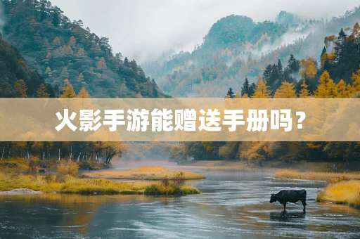 火影手游能赠送手册吗？