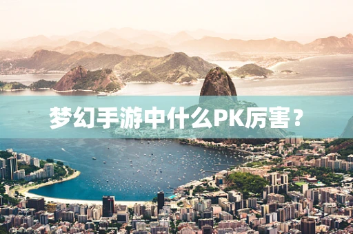 梦幻手游中什么PK厉害？