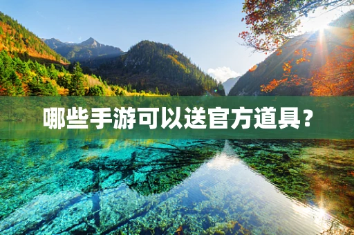 哪些手游可以送官方道具？