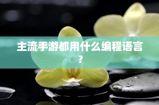 主流手游都用什么编程语言？