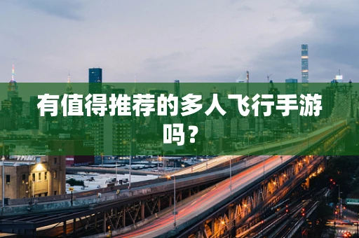 有值得推荐的多人飞行手游吗？