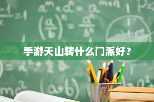 手游天山转什么门派好？