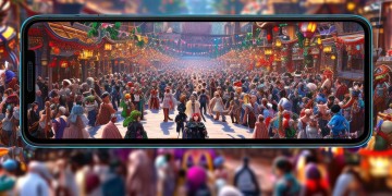 问道手游周年区人多吗？