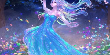 手游代言的精灵女神叫什么？